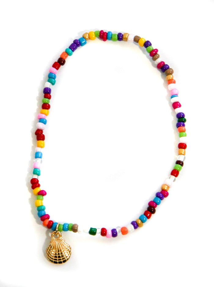 Colorful Beaded Anklet - Vacation Vault Swim