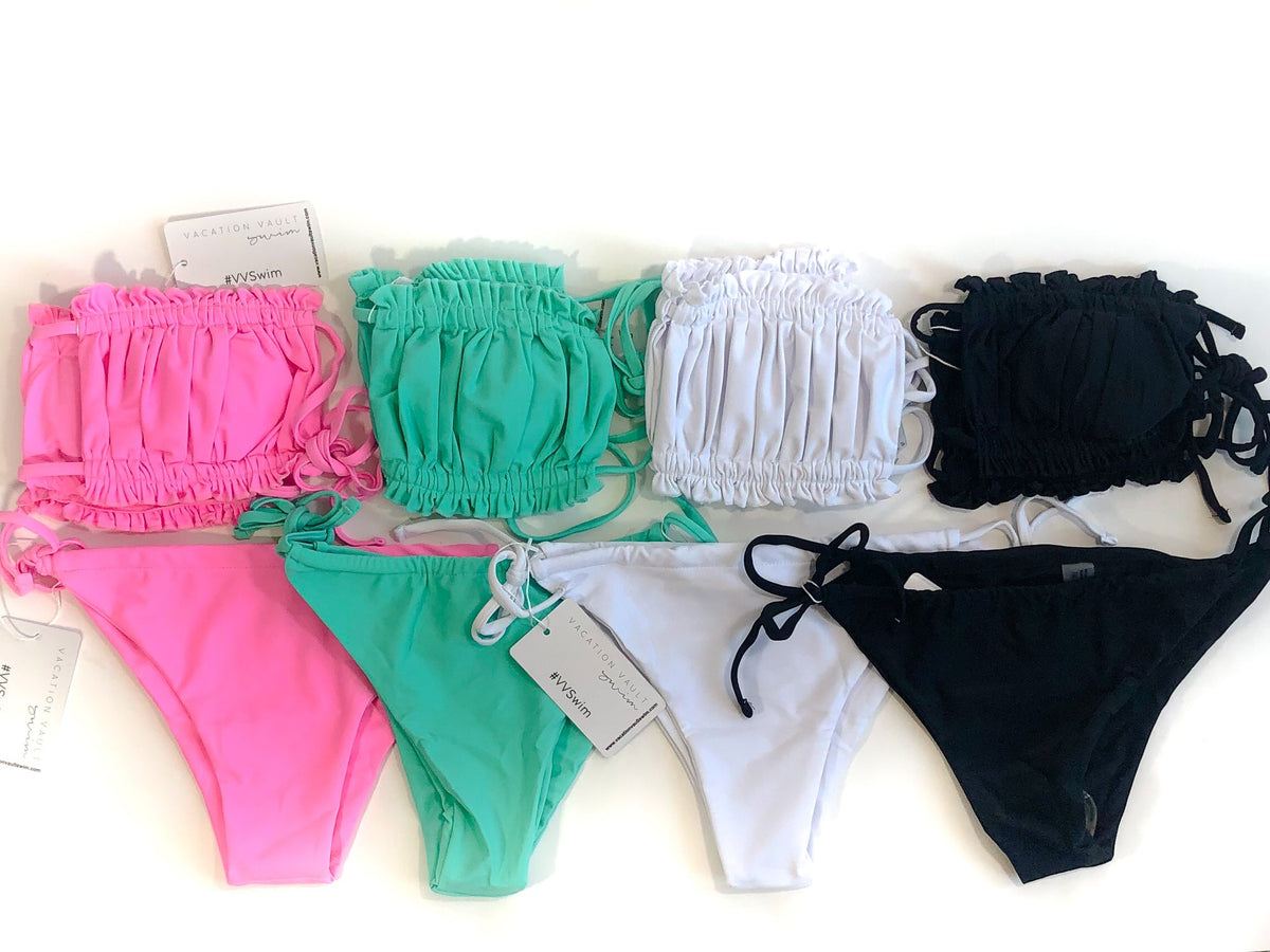 Shoal Bae - Scrunch Bikini - Vacation Vault Swim