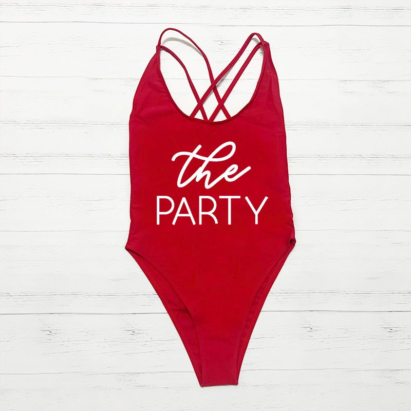 "The Party" Squad One Piece Crossback