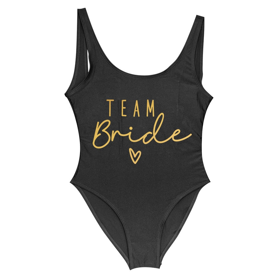 Bride + Team Bride One Piece Suits