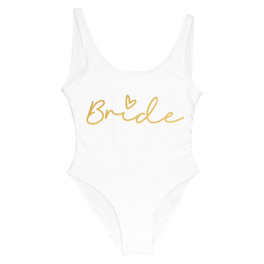 Bride + Team Bride One Piece Suits