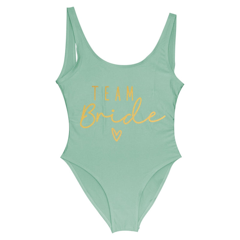 Bride + Team Bride One Piece Suits