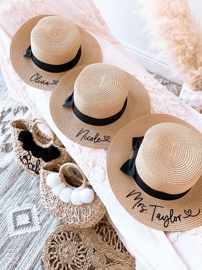 Customized Beach Floppy Hat