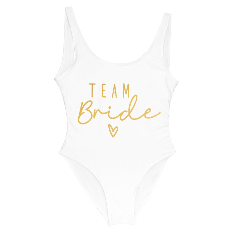 Bride + Team Bride One Piece Suits