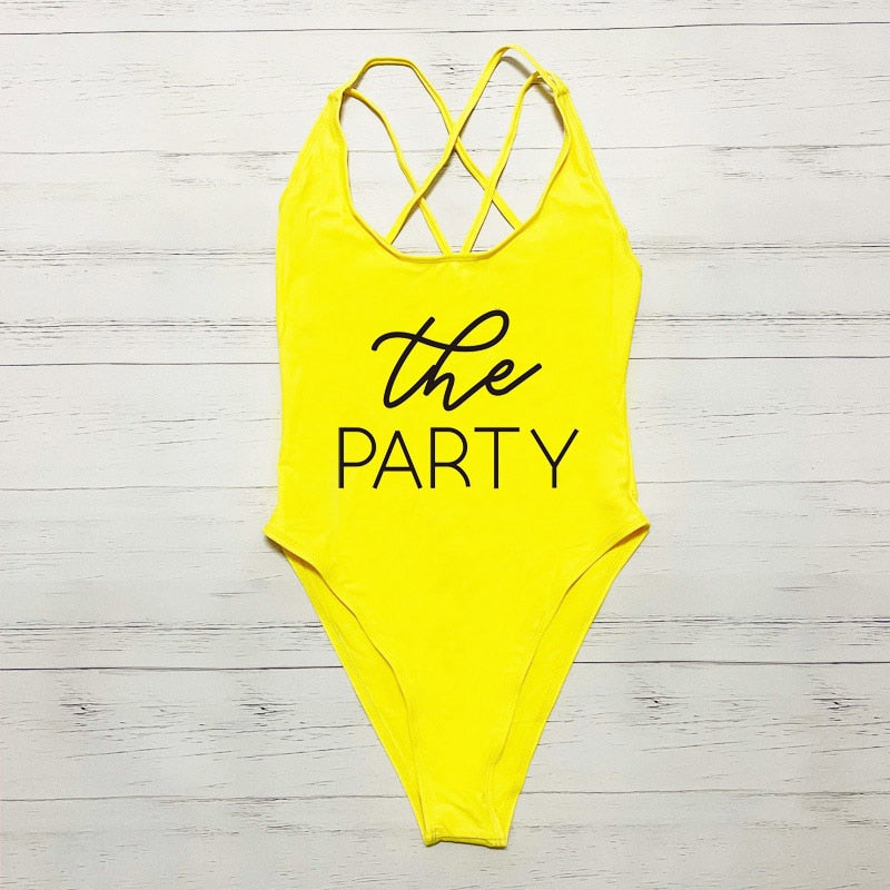 "The Party" Squad One Piece Crossback