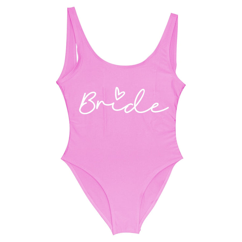 Bride + Team Bride One Piece Suits